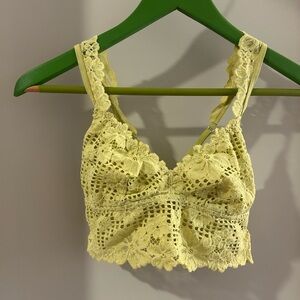 Aerie cross back lace bralette